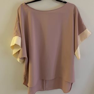 HiLo Dusty Pink Blouse by Zara